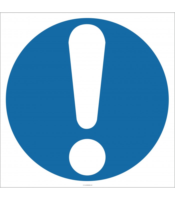 EF1801 - Dikkat İşareti/Levhası/Etiketi