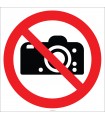 EF1849 - Fotoğraf Çekmek Yasaktır İşareti/Levhası/Etiketi
