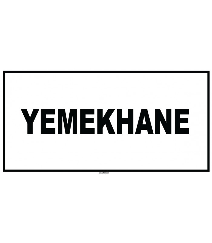 EF1862 - Yemekhane levhası