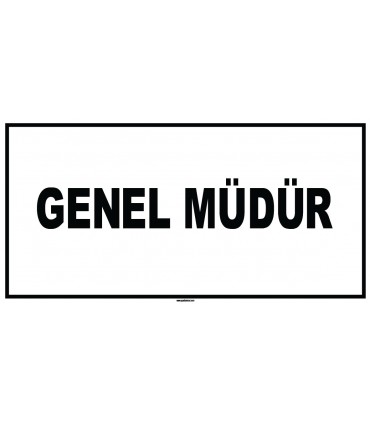 EF1867 - Genel Müdür