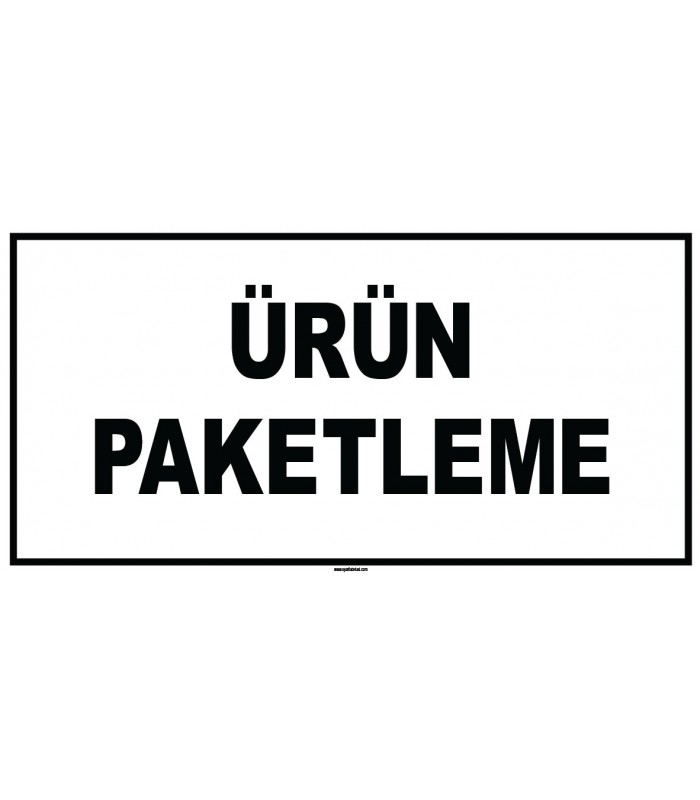 EF1876 - Ürün Paketleme