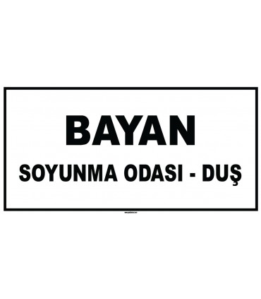 EF1880 - Bayan Soyunma Odası - Duş