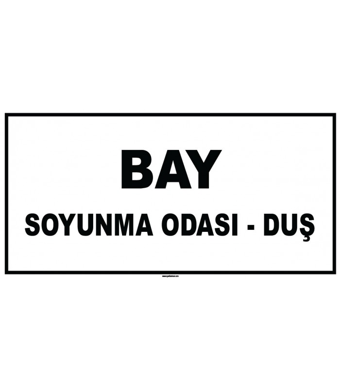 EF1881 - Bay Soyunma Odası - Duş