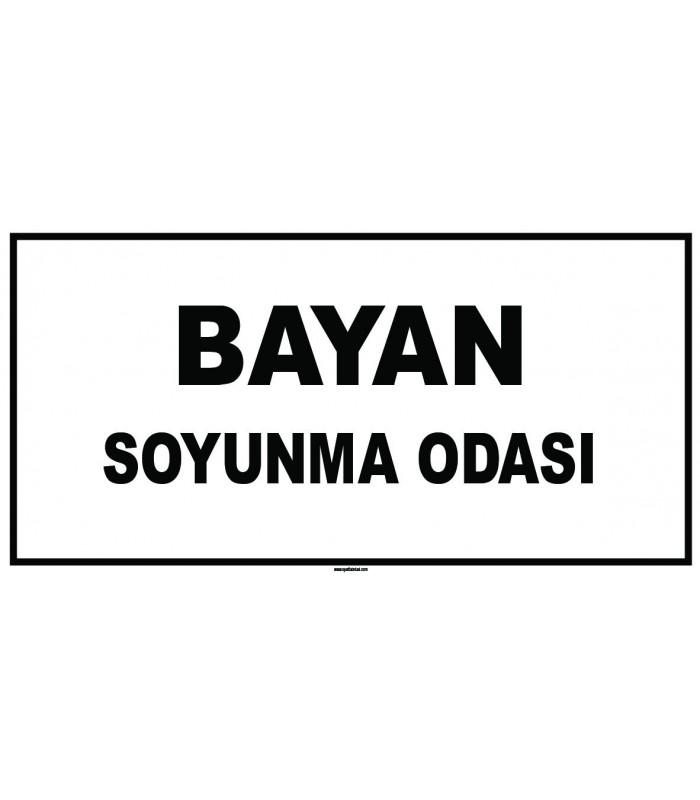 EF1882 - Bayan Soyunma Odası