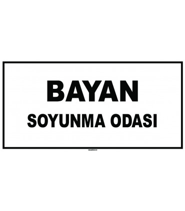 EF1882 - Bayan Soyunma Odası