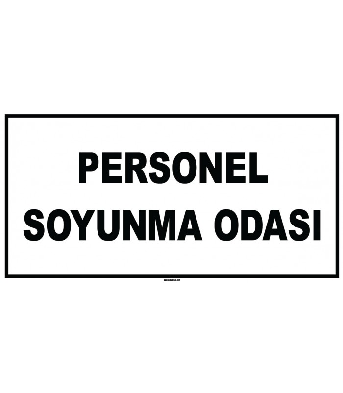 EF1897 - Personel Soyunma Odası