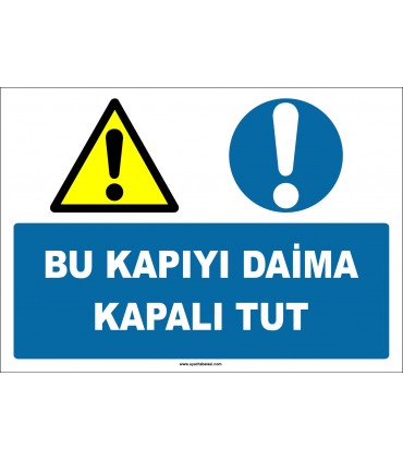 EF1904 - Bu Kapıyı Daima Kapalı Tut