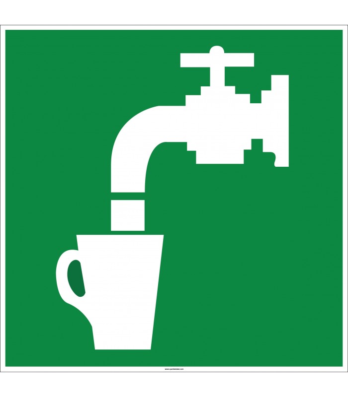 EF2002 - İçme Suyu İşareti Levhası/Etiketi