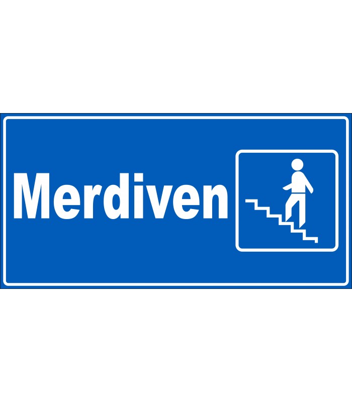 EF2015 - Merdiven İşareti Tabelası