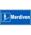 EF2038 - Merdiven (Solda Aşağı İnen Adam) İşareti Tabelası