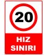 EF2048 - 20 km hız sınırı