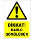 EF2051 - Dikkat! Kablo gömülüdür