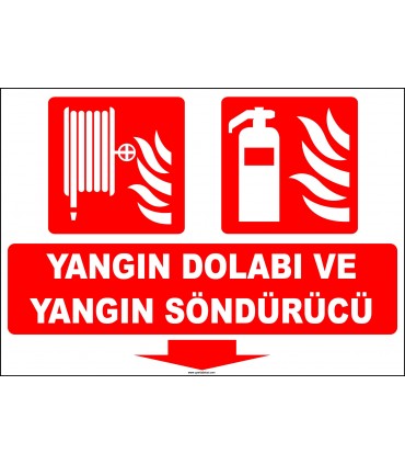 EF2083 - Yangın Dolabı ve Yangın Söndürücü, Aşağıda