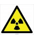 EF2086 - Dikkat Radyoaktif Madde (veya İyonize Radyasyon) İşareti