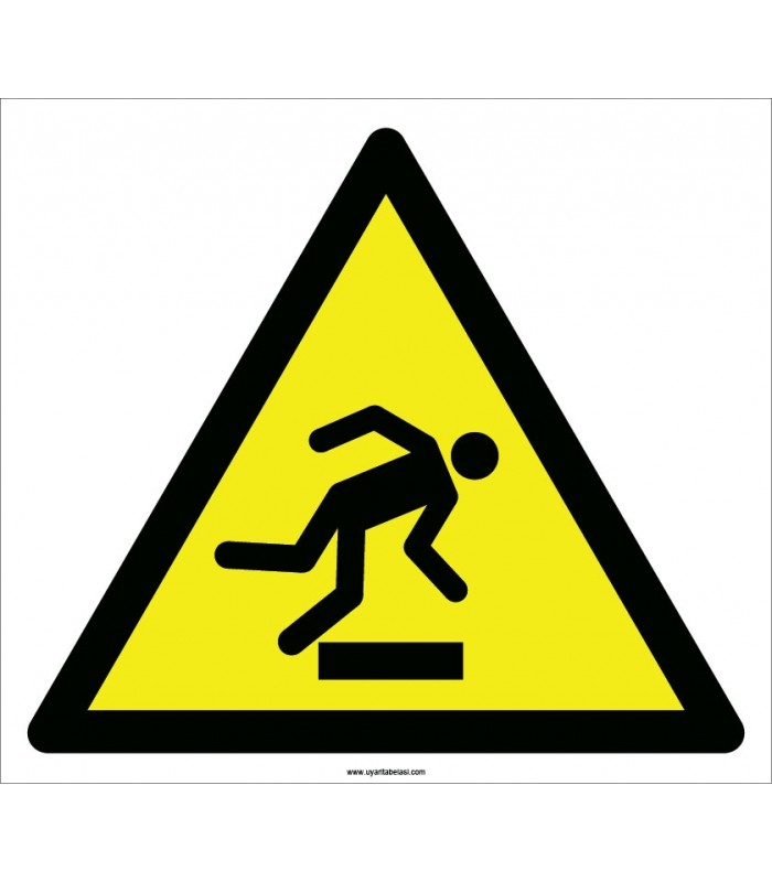 EF2090 - Dikkat Tökezleme Düşme Tehlikesi İşareti