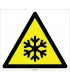 EF2092 - Dikkat Düşük Sıcaklık / Donma Tehlikesi İşareti