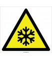 EF2093 - Dikkat Düşük Sıcaklık / Donma Tehlikesi İşareti