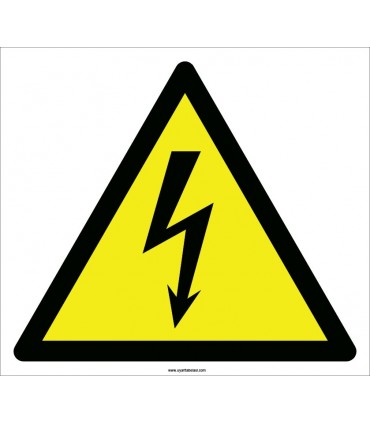 EF2095 - Dikkat Elektrik Tehlikesi İşareti