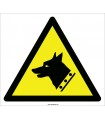EF2096 - Dikkat Bekçi Köpeği Tehlikesi İşareti