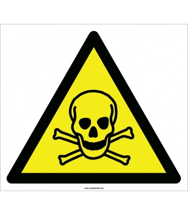 EF2099 - Dikkat Toksik Madde İşareti