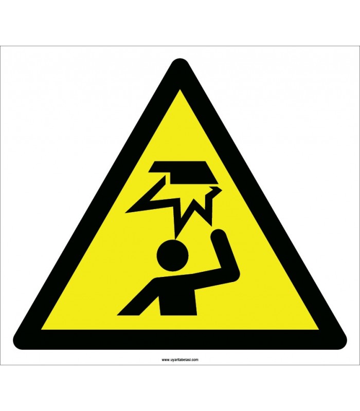 EF2103 - Dikkat Baş Çarpma Tehlikesi İşareti