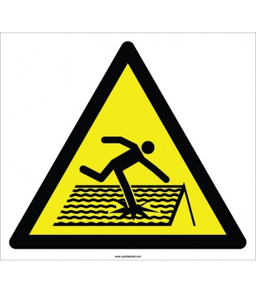 EF2116 - Dikkat Çatı Malzemesi Çürüktür, Çökme Tehlikesi İşareti