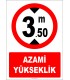 EF1347 - Azami Yükseklik 3.50 metre