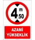 EF1349 - Azami Yükseklik 4.50 metre