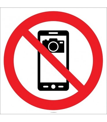 EF2147 - Fotoğraf Çekmek Yasaktır İşareti