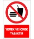 EF2159 - Yemek ve İçmek Yasaktır