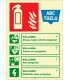 EF2188 - Fosforlu ABC Tozlu Yangın Söndürücü