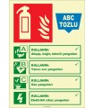 EF2188 - Fosforlu ABC Tozlu Yangın Söndürücü