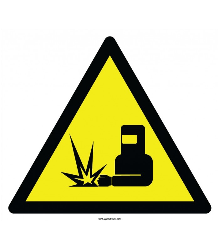 EF2199 - Dikkat Kaynak Faaliyeti Var İşareti