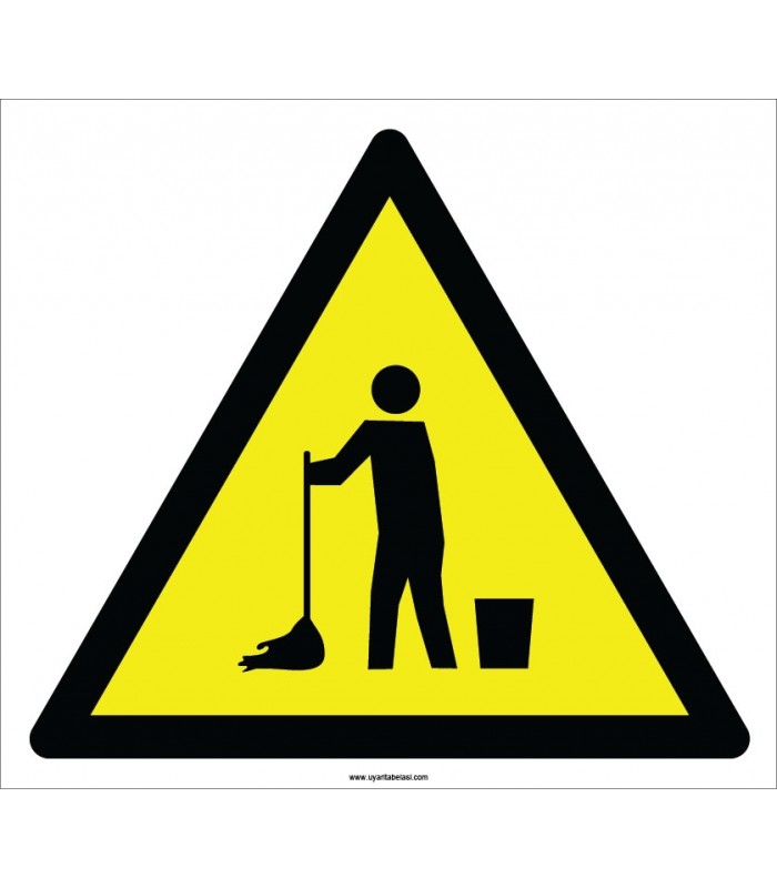 EF2200 - Dikkat Temizlik Faaliyeti Var İşareti