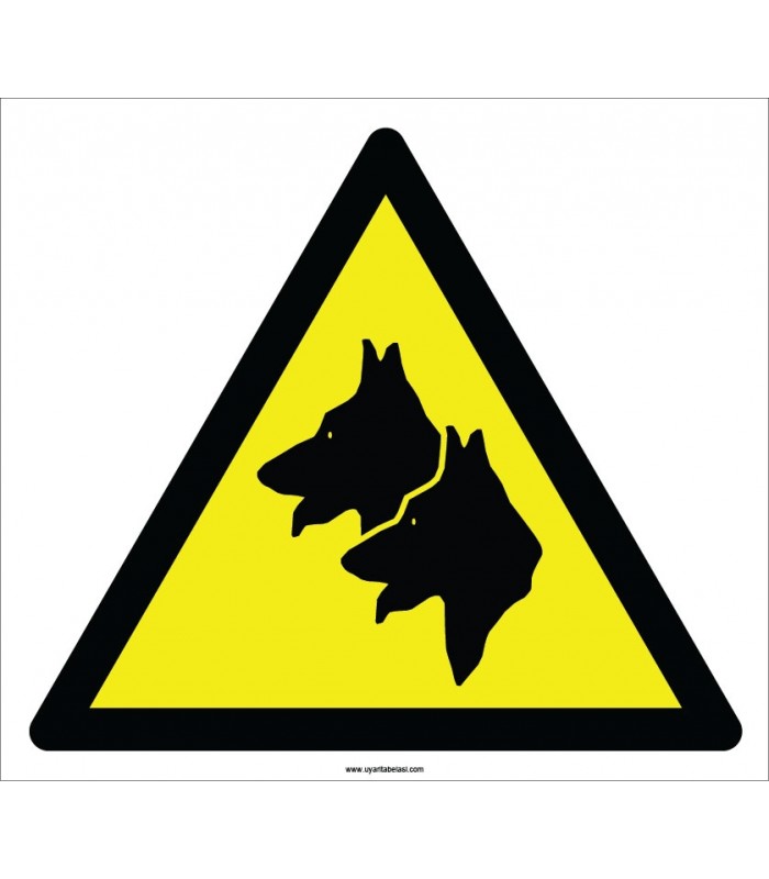 EF2201 - Dikkat Köpekler Var İşareti