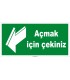 EF2203 - Açmak için çekiniz