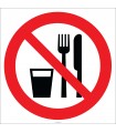 EF2217 - Yemek ve İçmek Yasaktır İşareti