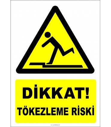 EF2209 - Tökezleme düşme riski