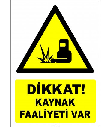 EF2212 - Dikkat! Kaynak Faaliyeti Var