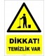 EF2213 - Dikkat! Temizlik Var