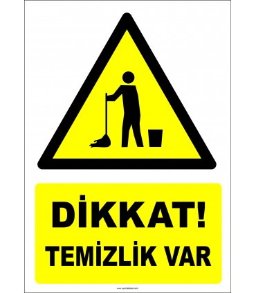 EF2213 - Dikkat! Temizlik Var