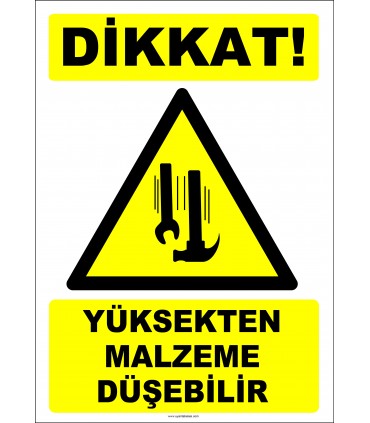 EF2216 - Dikkat yüksekten malzeme düşebilir