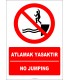 EF2260 - Türkçe İngilizce Atlamak Yasaktır, No Jumping