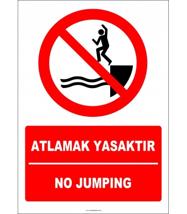 EF2260 - Türkçe İngilizce Atlamak Yasaktır, No Jumping
