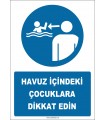 EF2266 - Havuz İçindeki Çocuklara Dikkat Edin