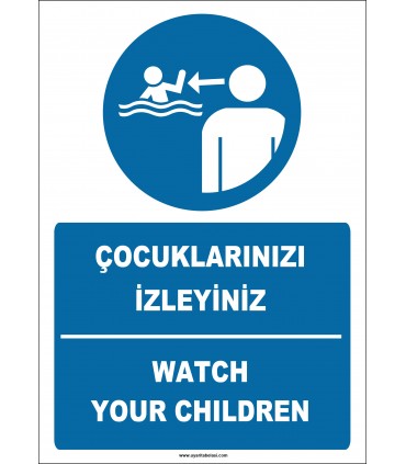 EF2295 - Türkçe İngilizce Çocuklarınızı İzleyiniz