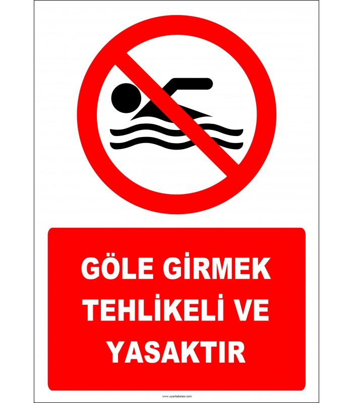 EF2335 - Göle Girmek Tehlikeli ve Yasaktır