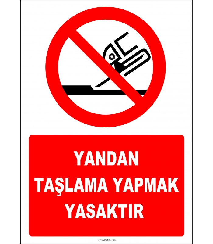 EF2350 - Yandan taşlama yapmak yasaktır