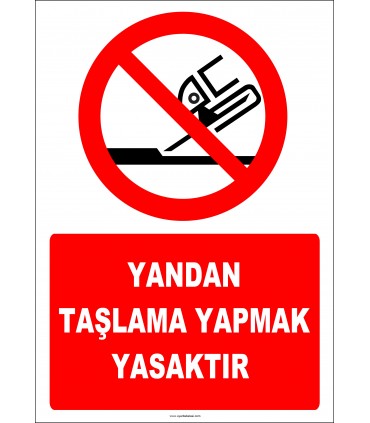 EF2350 - Yandan taşlama yapmak yasaktır