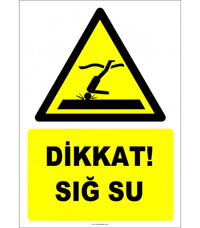EF2356 - Dikkat! Sığ Su